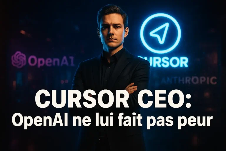 Cursor CEO Michael Truell OpenAI : « Je ne crains pas les géants »