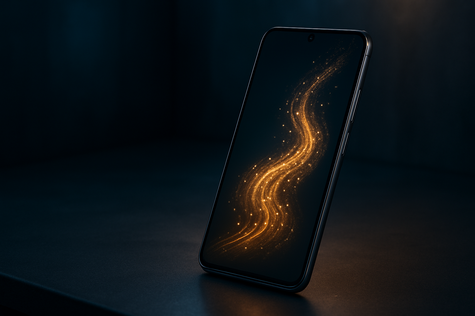 IA Samsung : un Galaxy S24 révèle ses fonctionnalités cachées dans une ambiance futuriste.