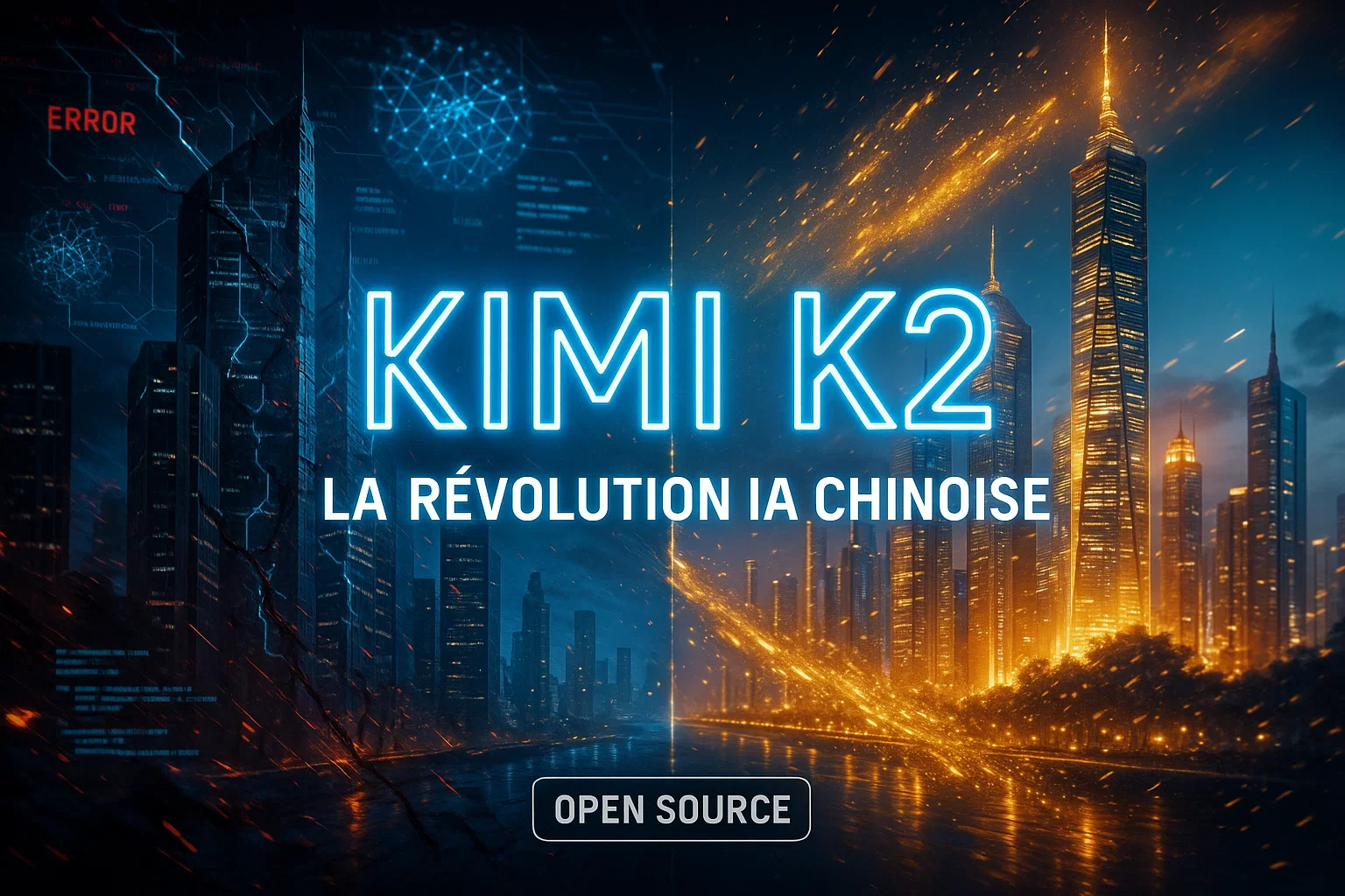 KIMI K2 révolution IA chinoise open source face Silicon Valley en panne