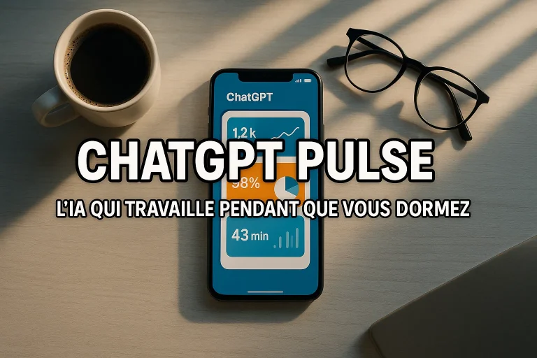 ChatGPT Pulse analyse vos données la nuit pour vous envoyer un briefing personnalisé dès le réveil.