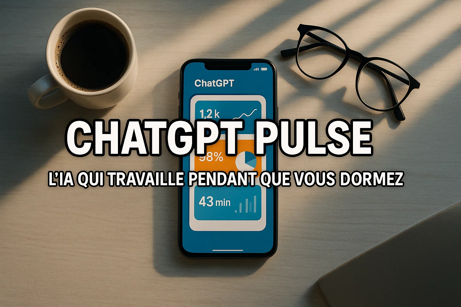 ChatGPT Pulse analyse vos données la nuit pour vous envoyer un briefing personnalisé dès le réveil.