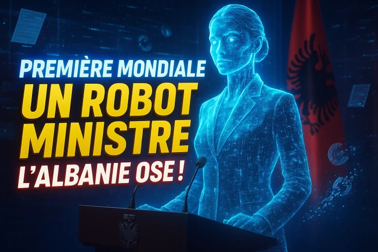 Diella, avatar numérique nommé ministre IA en Albanie, présentée par Edi Rama le 11 septembre 2025