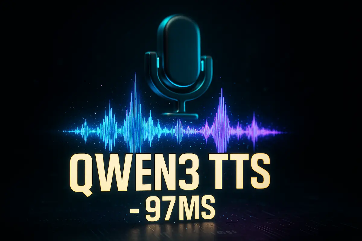 Qwen3 TTS synthèse vocale