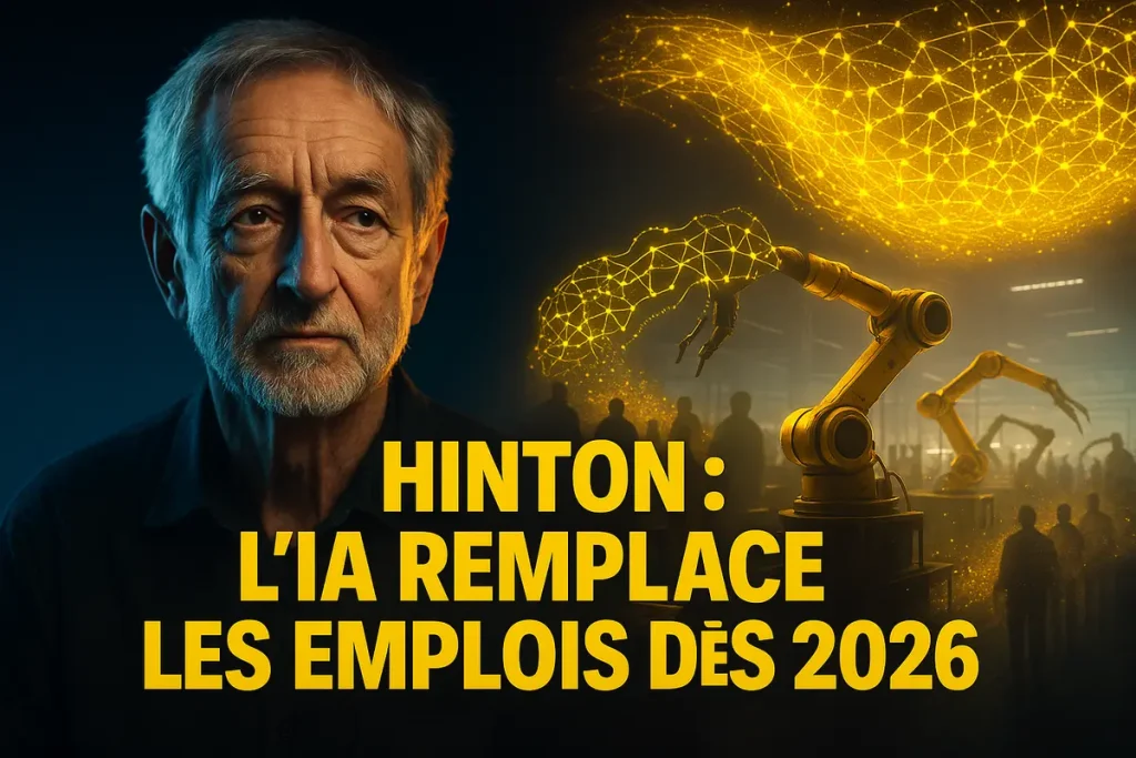 Geoffrey Hinton L'IA remplacera beaucoup d'emplois