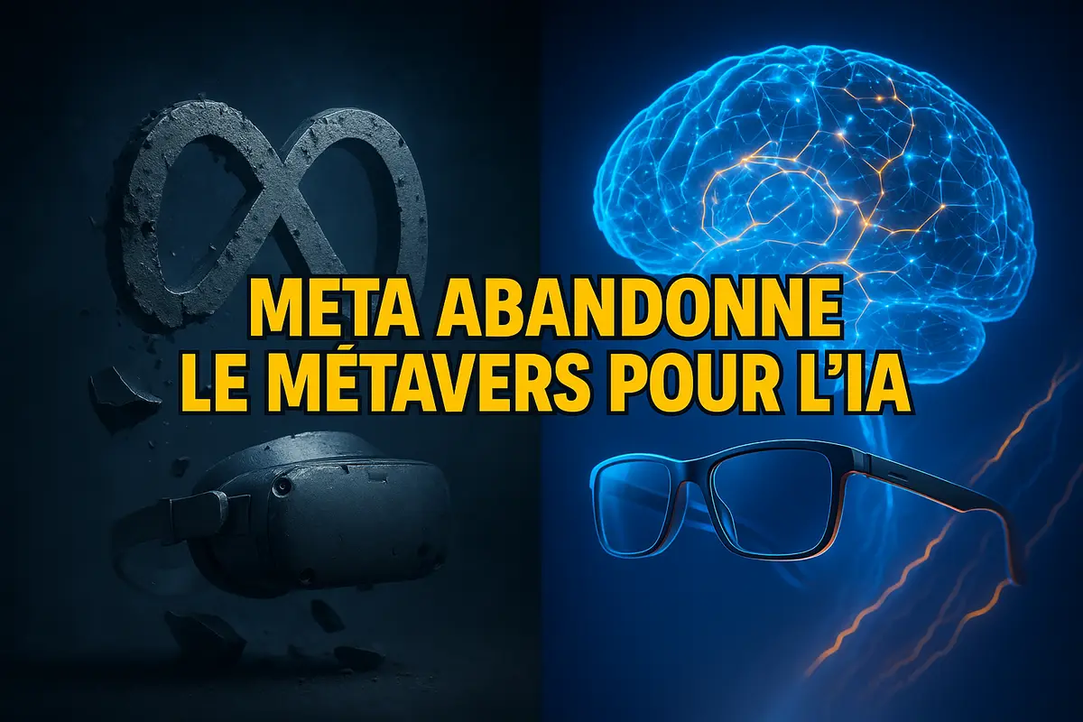 Meta abandonne le métavers pour se concentrer sur l'IA