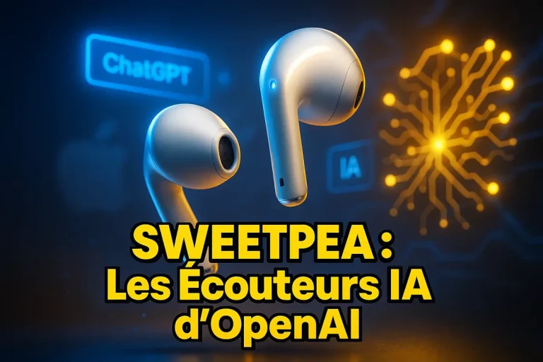 OpenAI défie Apple avec ses écouteurs IA Sweetpea