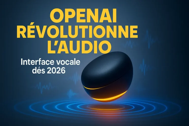 OpenAI refonte ses modèles audio pour ChatGPT