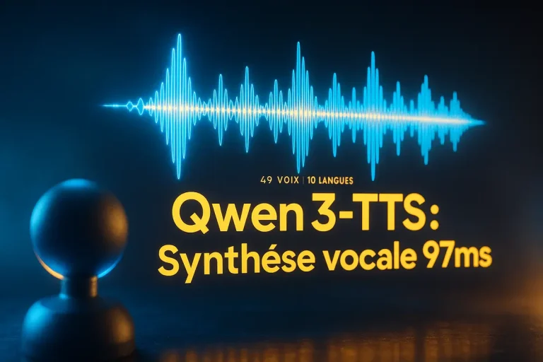 Qwen3-TTS Alibaba : synthèse vocale qui change la création audio