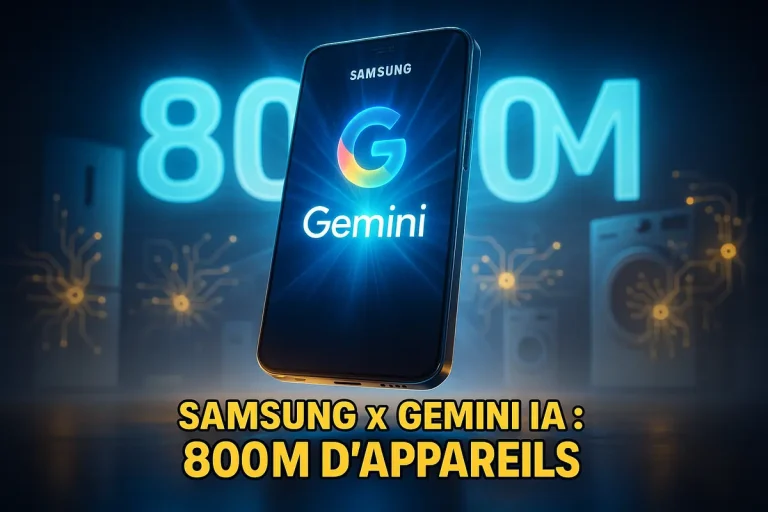 quels smartphones Samsung auront Google Gemini