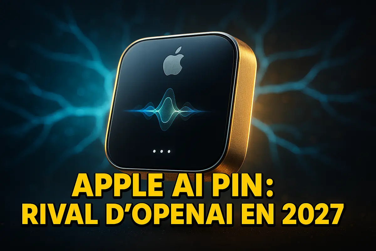Apple dévoile l'AI Pin