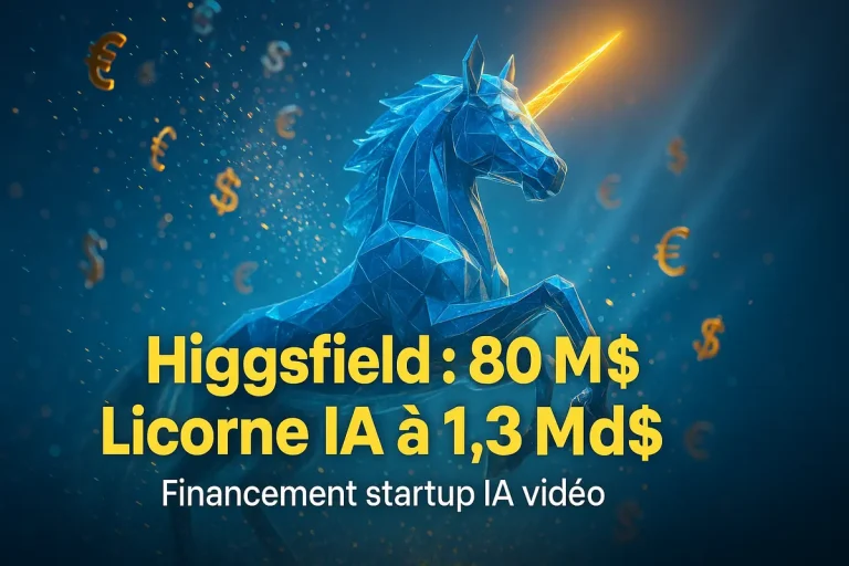 Higgsfield lève 80 M$ et rejoint le club des licornes IA