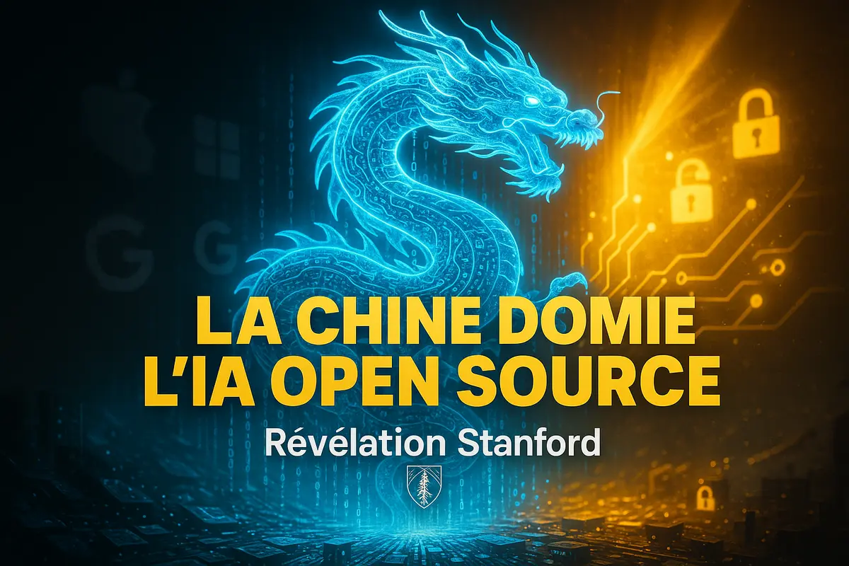 la Chine en tête de l'IA open source