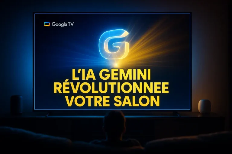 Gemini sur Google TV : l&rsquo;IA débarque dans votre salon