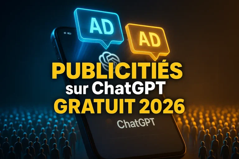 publicités ciblées sur ChatGPT gratuit