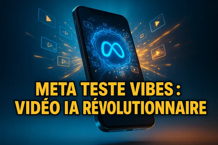 Meta teste son application vidéo IA autonome : Vibes débarque