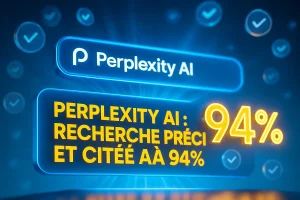 Perplexity AI Recherche plus précise que ChatGPT à 94%