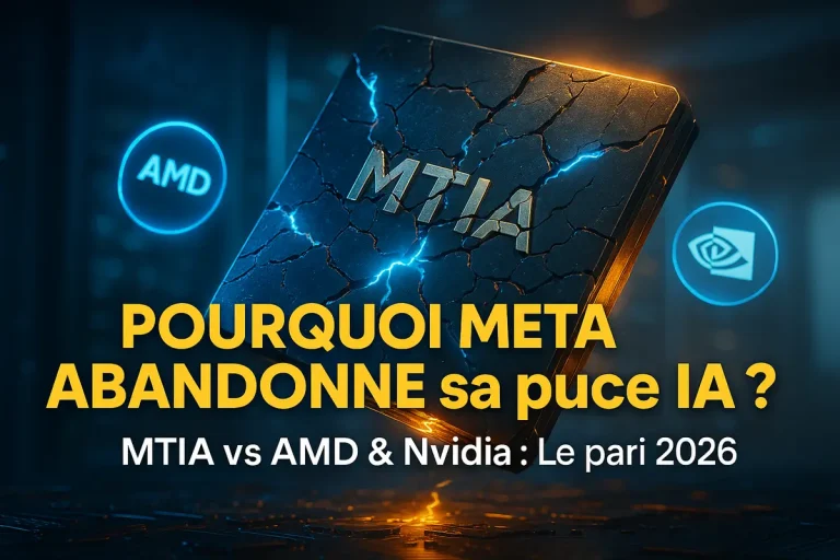 Meta et sa puce IA avancée MTIA
