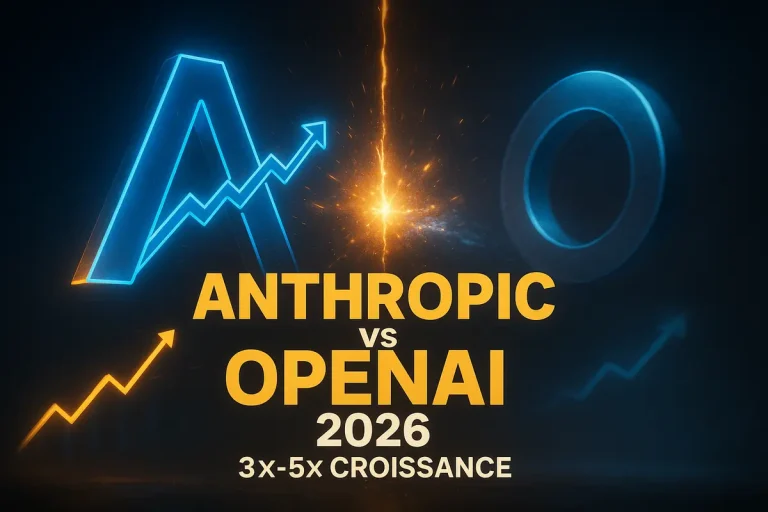 Anthropic vs OpenAI : la bataille des revenus en 2026