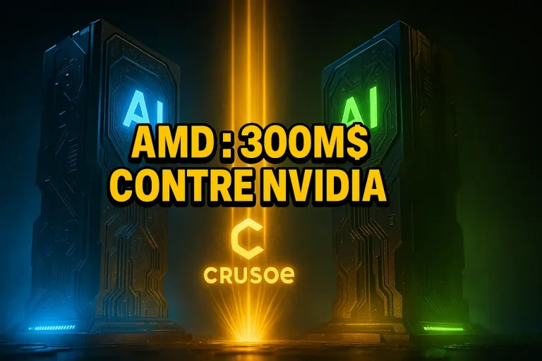 AMD soutient Crusoe avec un prêt de 300M$