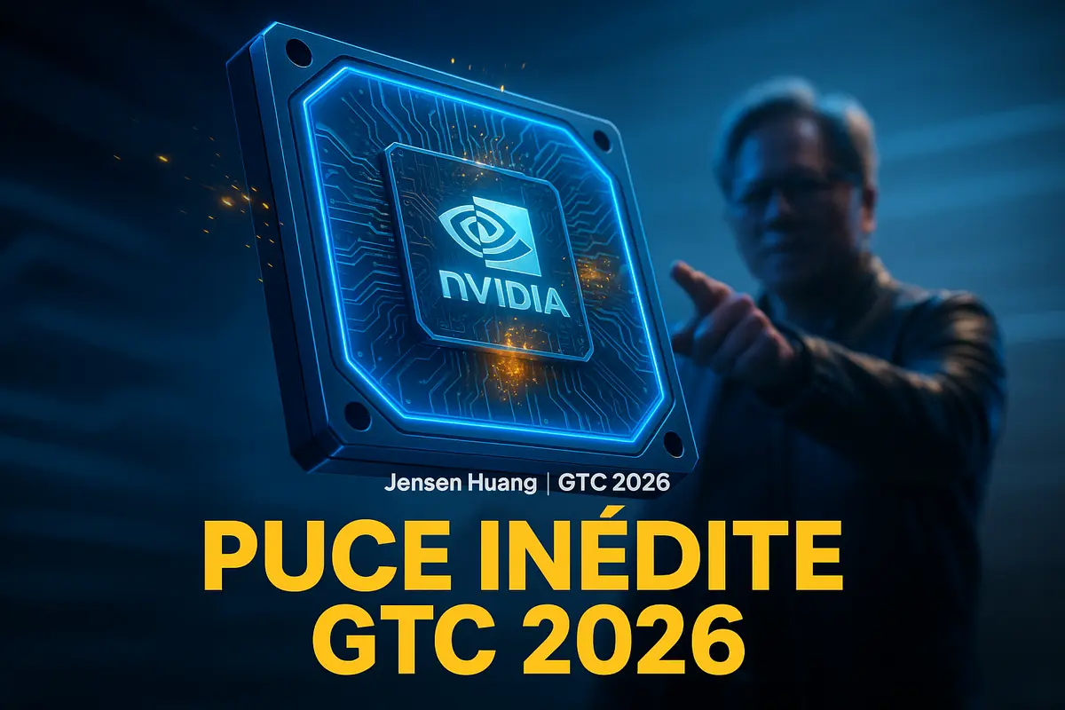 Nvidia annonce une nouvelle puce GTC. 2026