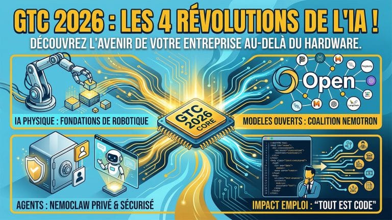 Tendances IA Nvidia GTC 2026