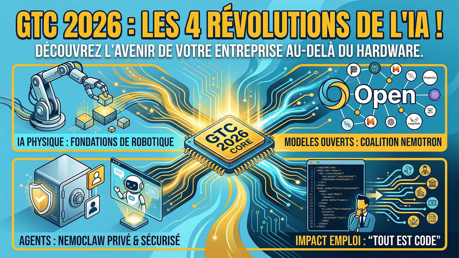 Tendances IA Nvidia GTC 2026