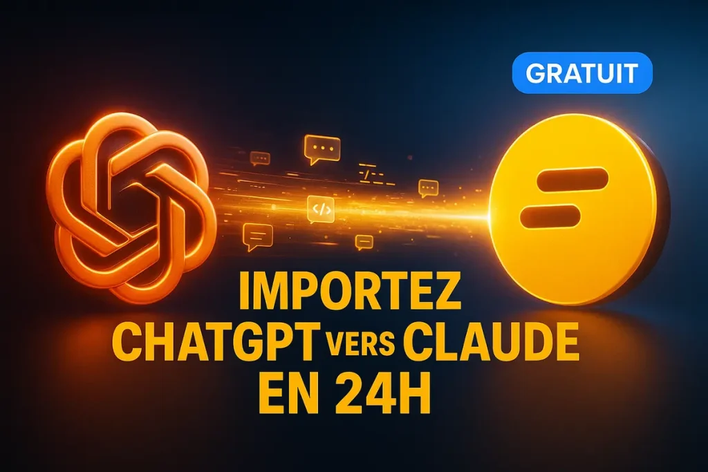 Comment importer l'historique ChatGPT vers Claude