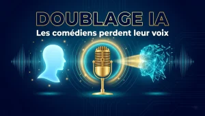 Doublage IA remplacement des comédiens