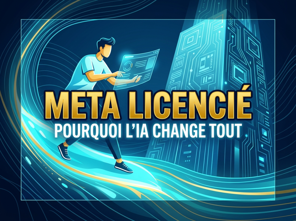 Pourquoi Meta licencie pour l'IA