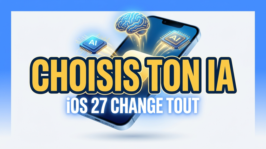 Choisir son IA sur iPhone