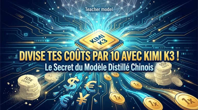 Divisez vos factures par 10 : cliquez pour découvrir la puissance du modèle distillé Kimi K3 !